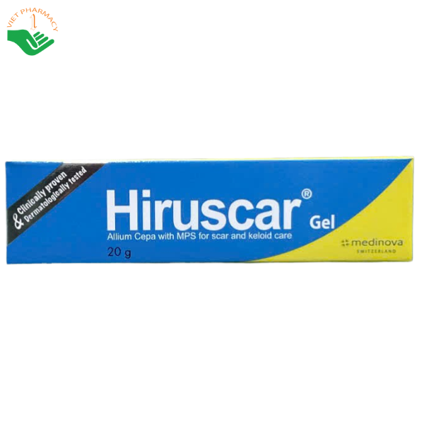 Kem hỗ trợ trị sẹo Hiruscar 20g 